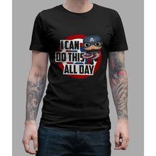 Captain America "I Can do This All Day" Shirt  (Designed By: Funkoncepts) - First Form Collectibles