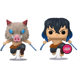 Funko Pop! Demon Slayer Inosuke Flocked (Special Edition) (Chase Bundle) *Pre-Order* - First Form Collectibles